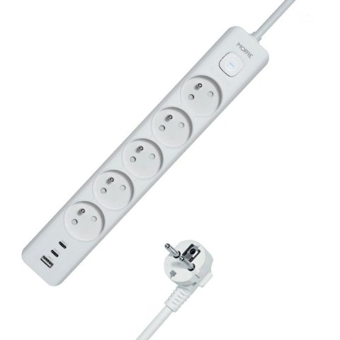 MORRE LISTWA ZASILAJĄCA 5G USB, 2xUSB-C,1,5m