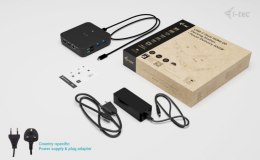 Stacja dokująca USB-C DP Dual HDMI Power Delivery 100W + Uniwersalna Ładowarka 100W