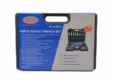 ZESTAW KLUCZY 108el. /SILVER...