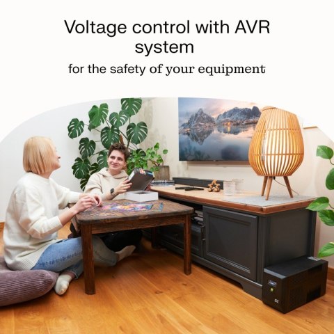 Zasilacz awaryjny UPS 480W/850VA modyfikowana sinusoida