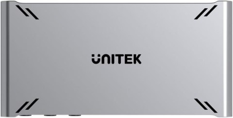 Przełącznik KVM Unitek USB-C 10Gbps z HDMI i transferem plików między systemami