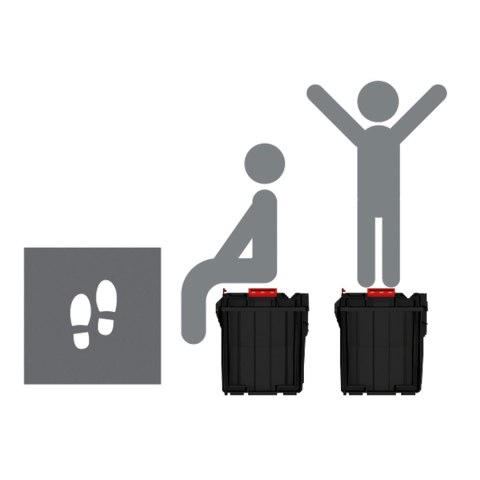 SKRZYNKA NARZĘDZIOWA QBRICK ONE 2.0 450 BASIC