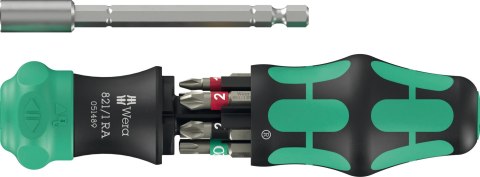 RĘKOJEŚĆ KRAFTFORM Z UCHWYTEM DO BITÓW 1/4' 6 CZĘŚCI