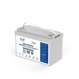 Akumulator VOLT POLSKA LiFePO4 12,8V 100 Ah (150A) + BMS + BLUETOOTH + MATA GRZEWCZA
