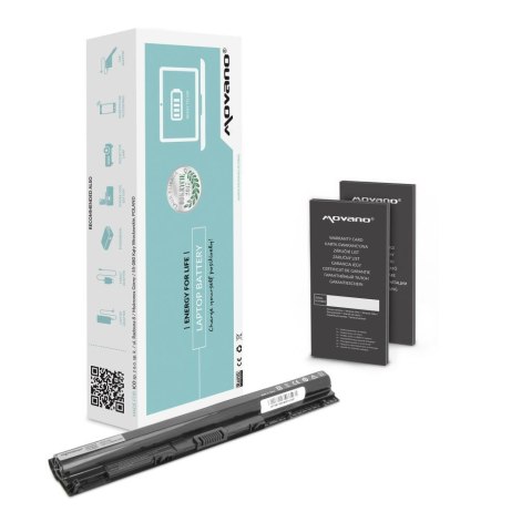 Bateria Movano do notebooka Dell Inspiron 15 3451, M5Y1K, VN3N0, 991XP (14.4V-14.8V) (2200 mAh)