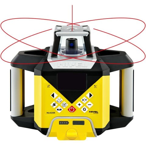 NIVEL SYSTEM NIWELATOR LASEROWY NL620R DIGITAL wiązka czerwona