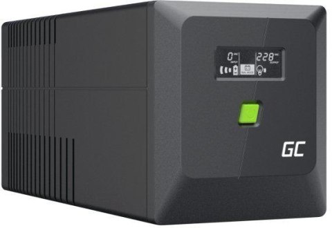 UPS ZASILACZ AWARYJNY Greencell PowerProof 1000VA 700W LCD CZYSTA SINUSOIDA