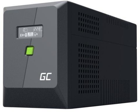 UPS ZASILACZ AWARYJNY Greencell PowerProof 1500VA 1050W LCD CZYSTA SINUSOIDA