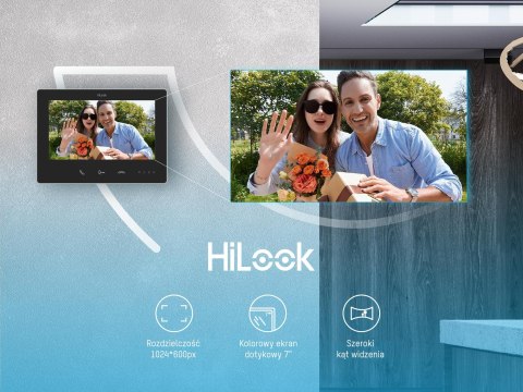 Zestaw wideodomofonowy Hilook HD-VIS-02-K(W)