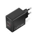 Ładowarka Dual USB-C 65W GaN 40AW065BEU