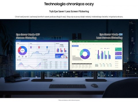 Monitor 27 cali S40GD IPS 1920x1080 FHD 16:9 2xHDMI 1xDP 2xUSB-A 2.0 1xUSB-B 5ms 100Hz HAS+PIV głośniki płaski 3YOn-Site (LS27D4