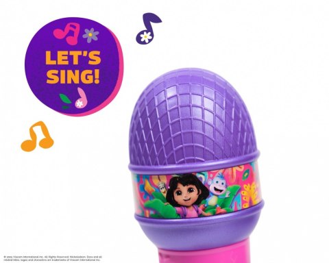 Mikrofon z efektami dźwiękowymi Dora