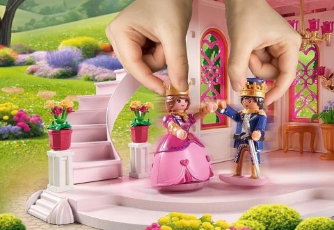 Zestaw z figurkami Princess Magic Zamek księżniczek z parą królewską