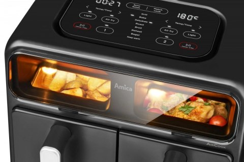 Frytownica beztłuszczowa dwukomorowa AFM 7020