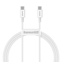Kabel przewód USB-C PD 2.0 1m Baseus Superior CATYS-B02 Quick Charge 3.0 5A z obsługą szybkiego ładowania 100W