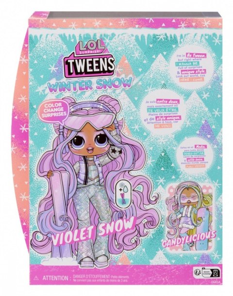 Lalka L.O.L. Surprise Tweens Winter Snow - Violet Snow