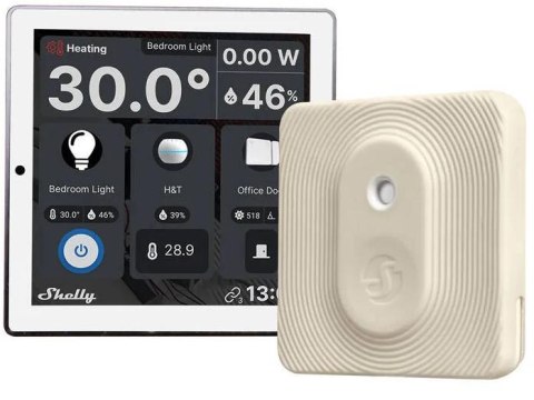 Shelly Wall Display White + BLU H&T Ivory