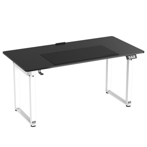 ULTRADESK UPLIFT Biurko 160X75 cm, 72-118 cm, biało-czarny