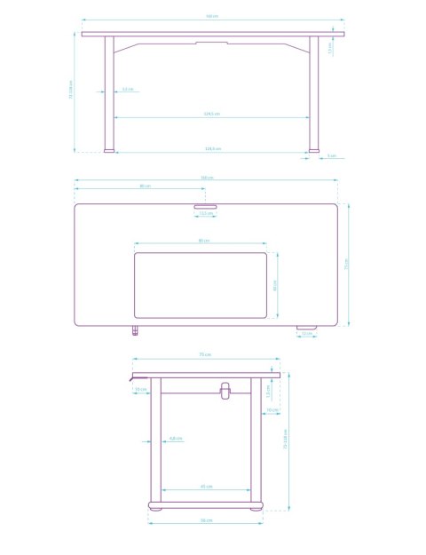 ULTRADESK UPLIFT Biurko 160x75 cm, 72-118 cm, biało-brązowy