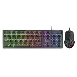 Genius GX GAMING Scorpion KM-GX3 Zestaw klawiatur przewodowa CZ/SK, czarna mechaniczna