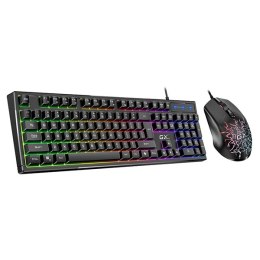 Genius GX GAMING Scorpion KM-GX3 Zestaw klawiatur przewodowa CZ/SK, czarna mechaniczna