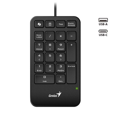 Genius NumPad 125 Copilot klawiatura numeryczna przewodowa czarna