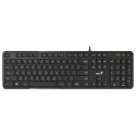 Genius Slimstar M200 Copilot klawiatura przewodowa (USB) CZ/SK, czarna