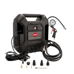 KOMPRESOR BEZOLEJOWY HLO 180 + AKCESORIA