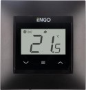 ENGO Controls E55-B - Internetowy, podtynkowy regulator temperatury do ramki 55x55, Wi-F