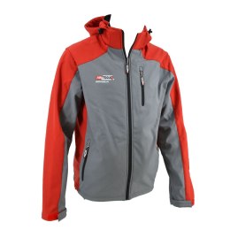 AWTOOLS KURTKA SOFTSHELL BLUZA T4/ CZERWONO-SZARA/ L