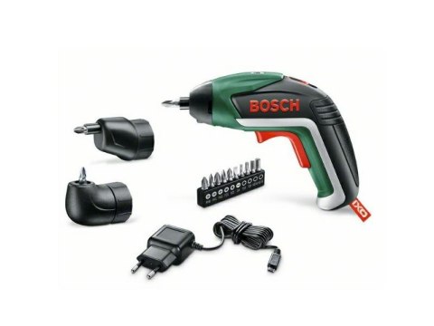 BOSCH WKRĘTAK 3,6V IXO V FULL 4,5/3Nm 1,5Ah +ADAPTER KĄTOWY +ADAPTER MIMOŚRODOWY