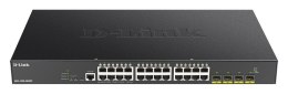 Przełącznik DGS-1250-28XMP 24GE PoE+ 4SFP+