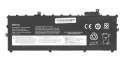 Bateria 01AV430 do Lenovo ThinkPad X1 Carbon 5 6 2017 2018 4800 mAh (55 Wh) 11.55V