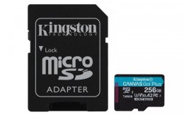 Karta microSD 256GB CanvasGo! Plus 200MB/s A2 U3 V30 + adapter