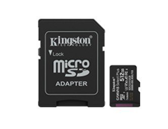 Karta pamięci microSD 512GB Canvas Select+ G3 150MB/s Adapter