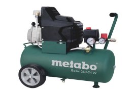 METABO.KOMPRESOR BASIC 250-24 W 230V 24L 8BAR 110L/MIN OLEJOWY