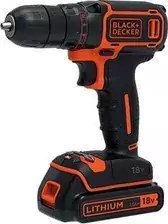 BLACK+DECKER WKRĘTARKA 18V BDCDC18KB 2x1,5Ah