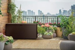 KETER SKRZYNIA OGRODOWA EMILY 270 L / GRAFITOWA