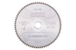 METABO PIŁA TARCZOWA FZ/TZ 254x30x72z ALUMINIUM CUT PROFESSIONAL