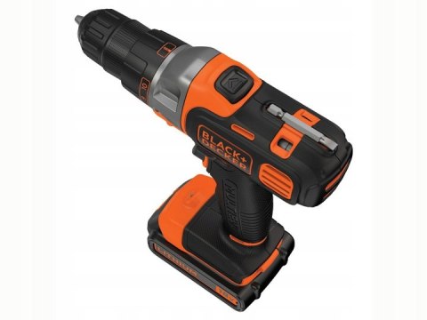 BLACK+DECKER NARZĘDZIE WIELOFUNKCYJNE 18V MT218K 1x1,5Ah +GŁOWICA WKRĘTARSKA