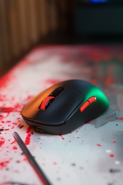 Marvo NIRO 60 Mysz czarna, 12000DPI, Tri-Mode