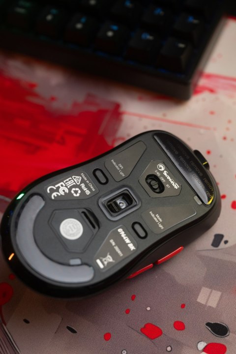 Marvo NIRO 60 Mysz czarna, 12000DPI, Tri-Mode