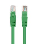 Patchcord kat.5e UTP 1m zielony 10-pak PCU5-20CC-01