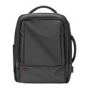 Plecak na notebook 17.1", URBANO 40, szary, nylon, Marvo