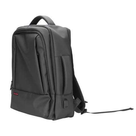 Plecak na notebook 17.1", URBANO 40, szary, nylon, Marvo