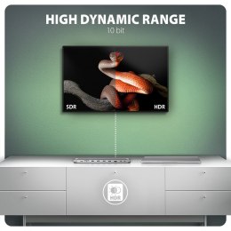 HMC-10HLS Wieloportowy hub USB 9in1, 5Gbps, 4x USB-A, HDMI 4K/60Hz, GLAN, SD/microSD, PD 100W, 25cm USB-C kabel