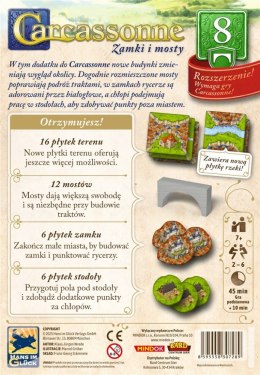 Gra Carcassonne 3 edycja 8. Zamki i Mosty