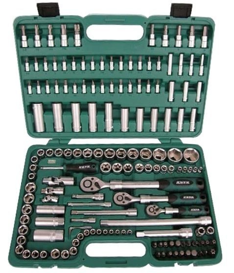 HONITON ZESTAW KLUCZY 155el.1/4"3/8"1/2" .