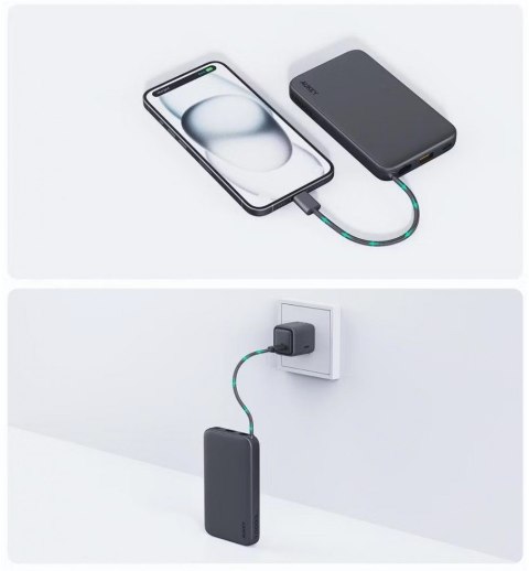 PB-Y53P PowerBank 10000mAh 22.5W 4xUSB kabel USB-C