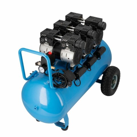 KOMPRESOR AIRPRESS LMO 90-380 90L/3,0KM BEZOLEJOWY 280L/MIN. CICHY/8BAR/2,25KW